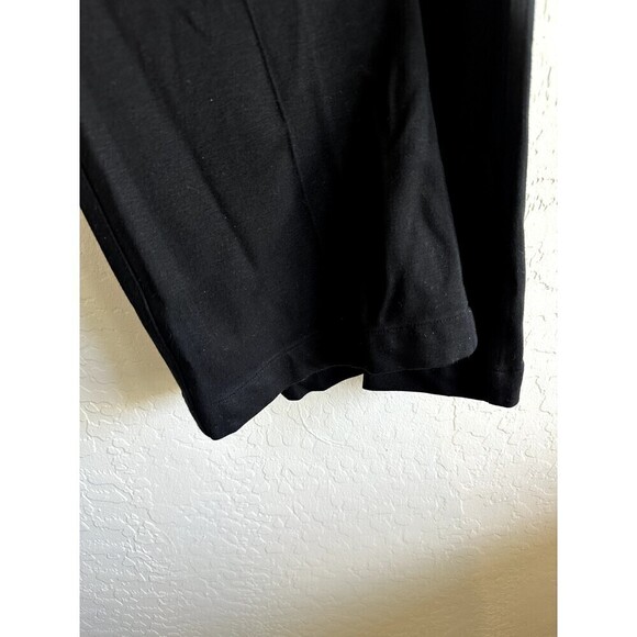 Chico's Black Pull On Woman's Trousers Size 2 minimal stretch office - Picture 13 of 16